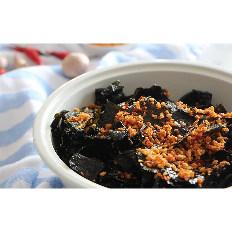 Combo 6 hũ rong biển cháy tỏi (hũ 70g)