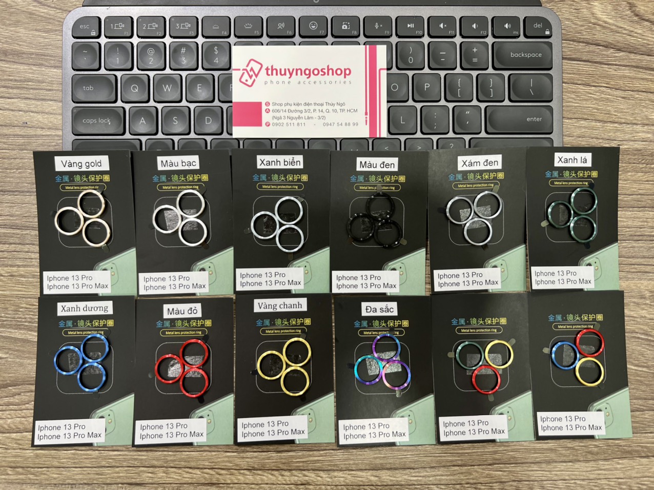 Viền nhôm camera siêu mỏng phone 13 pro max - iphone 13 pro - iphone 13 - iphone 13 mini