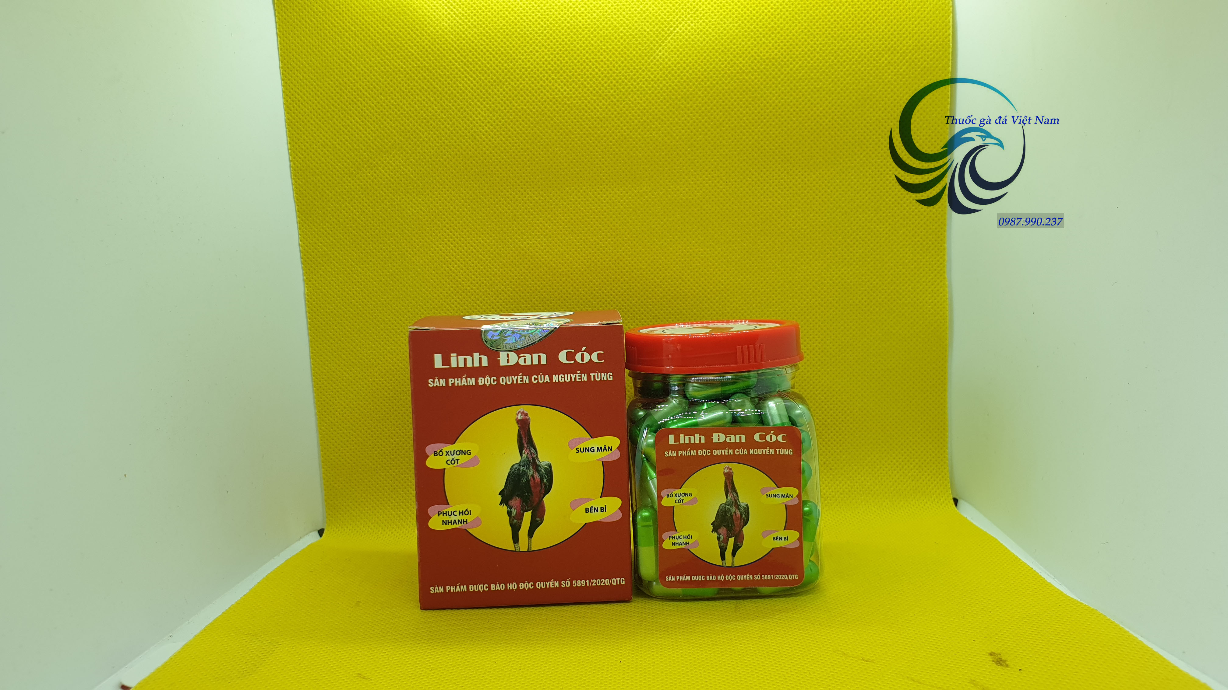 Linh Đan Cóc hộp 120 viên