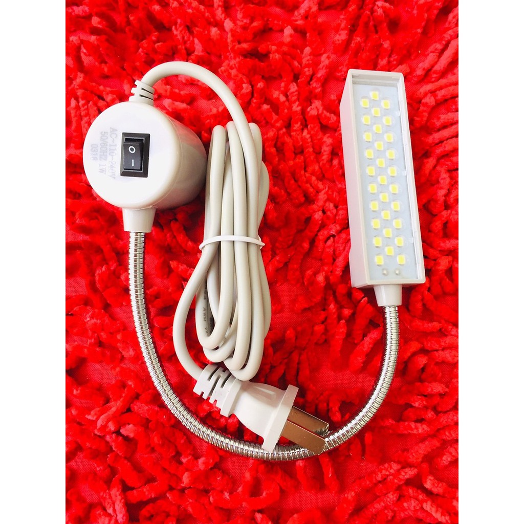 [HCM]Đèn led gắn máy may 30 bóng ánh sáng trắng