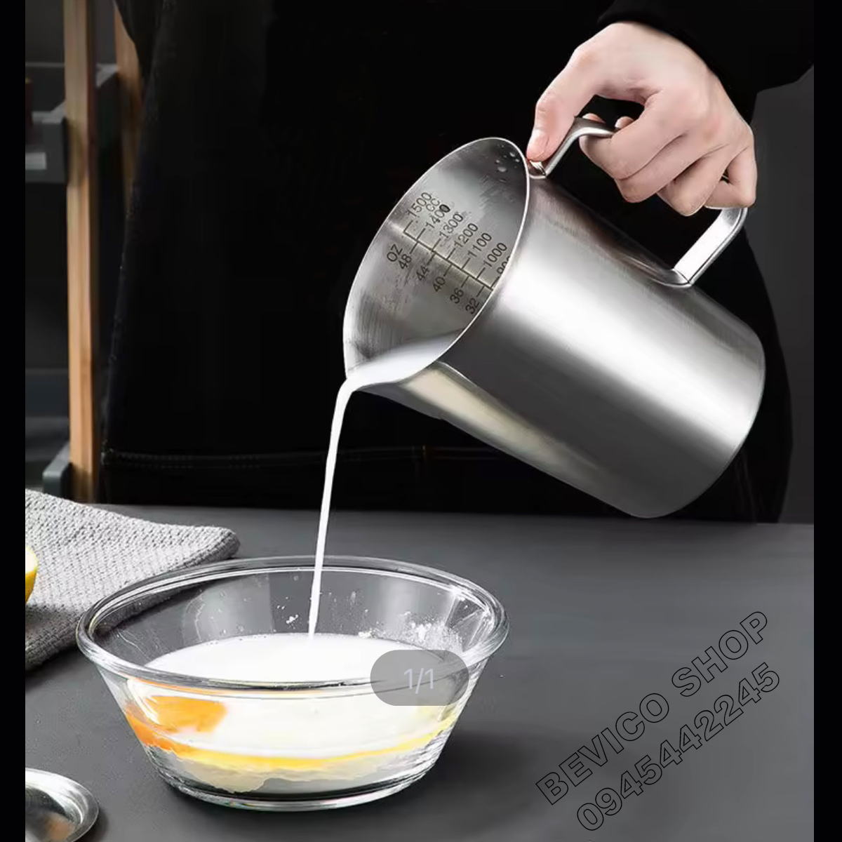 Cup 304 stainless steel split bar 500ml/700ml/1000mL/1500ml/ 2000ml