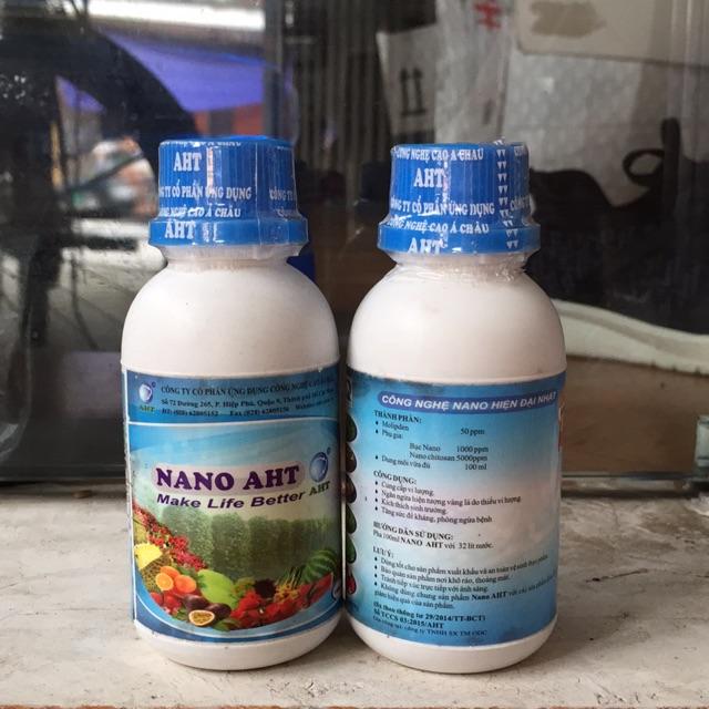 Dung Dịch Nano Bạc AHT Cho Phong Lan - Chai 100ml
