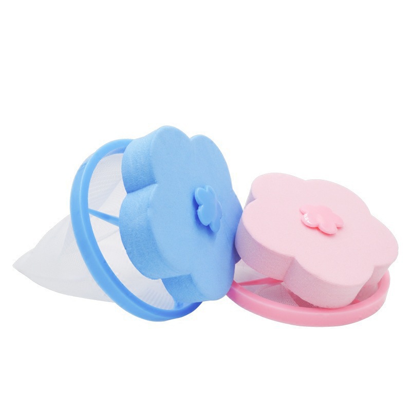 Washing machine filter float, dirt in the flower-shaped washing machine cage