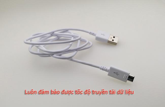 cáp sạc chân micro samsung galaxy J1/J2/J3/J5/J7
