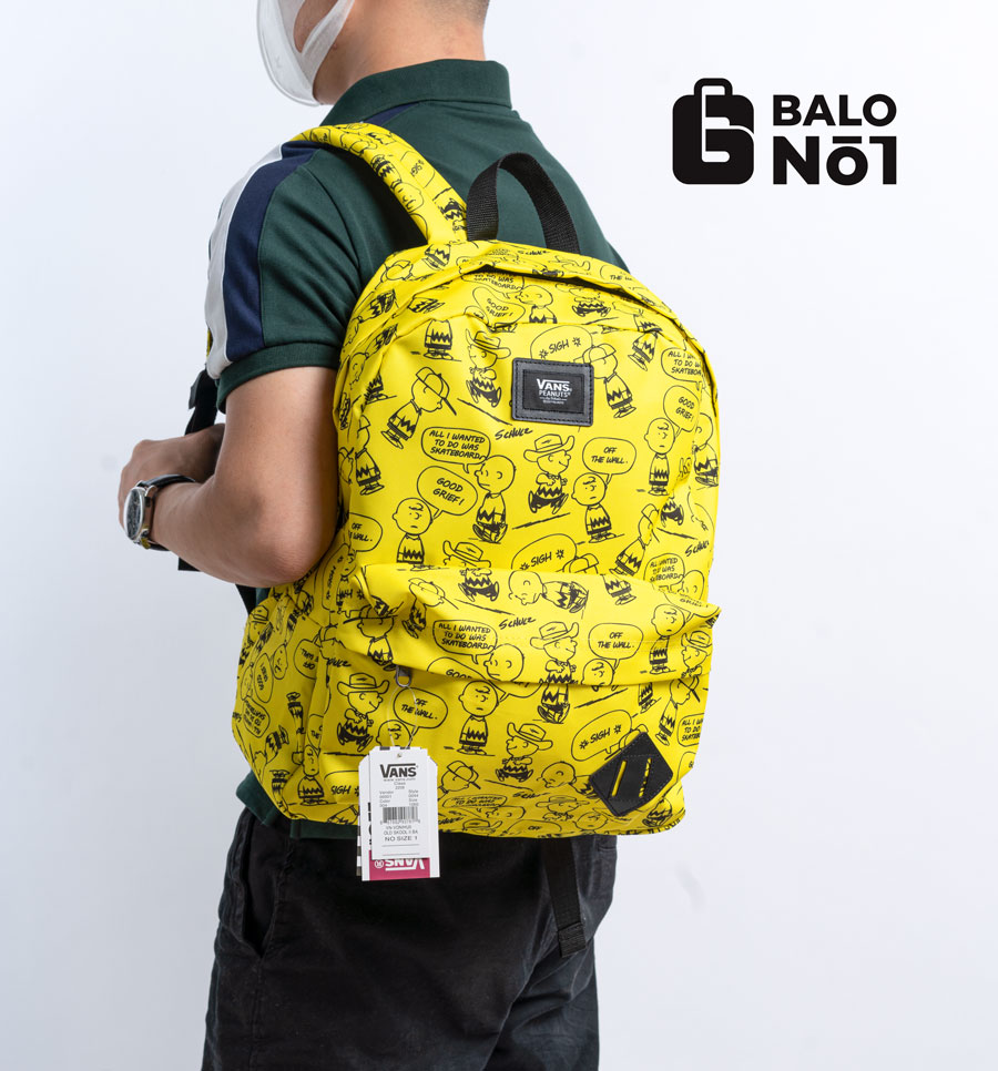 [HCM]Balo Cao Cấp Van.s Old Skool Backpack - Yellow