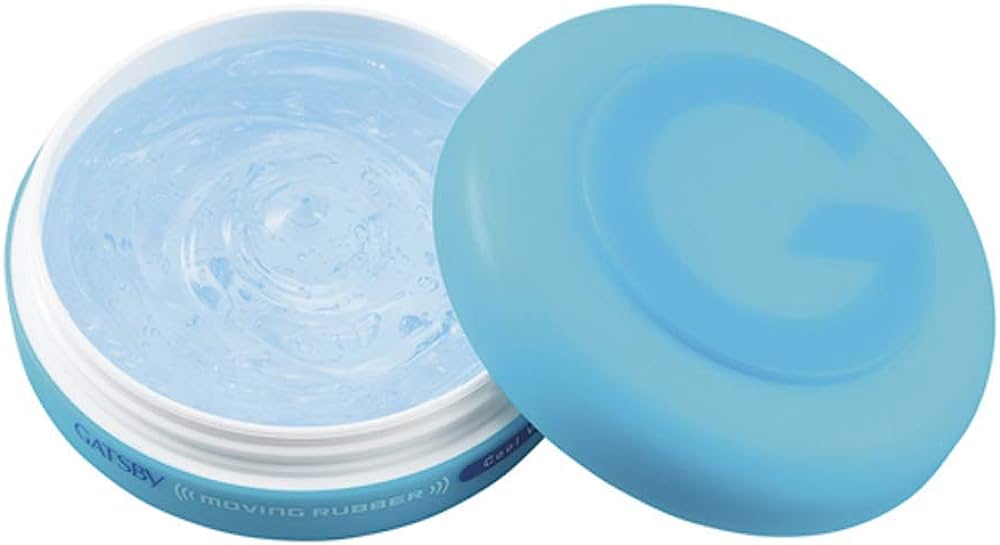 Sáp vuốt tóc Gatsby Moving Rubber Cool WetMoving 80g (Xanh da trời)