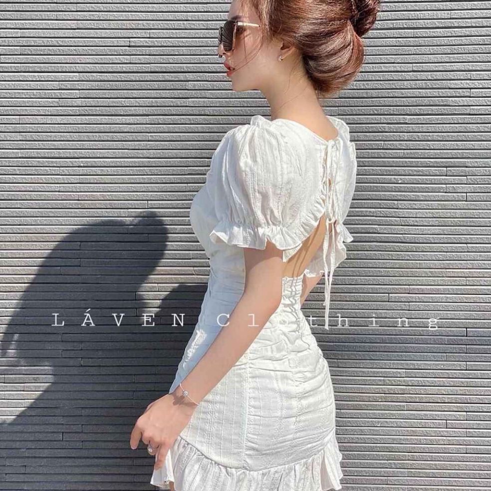 [HCM]Đầm đuôi cá hở lưng siêu đẹp