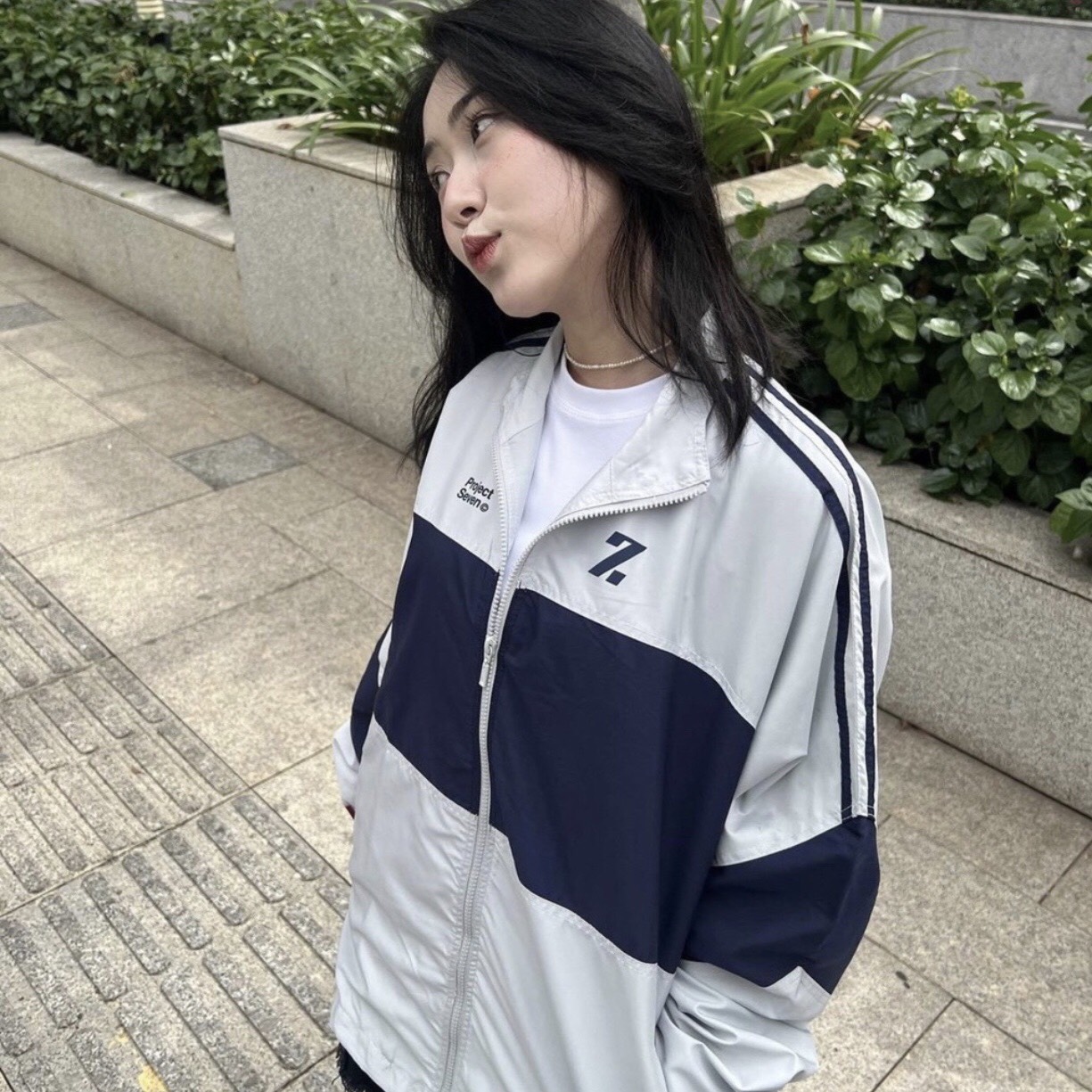 ÁO KHOÁC DÙ TWENTI TAG PHỐI MÀU NĂNG ĐỘNG