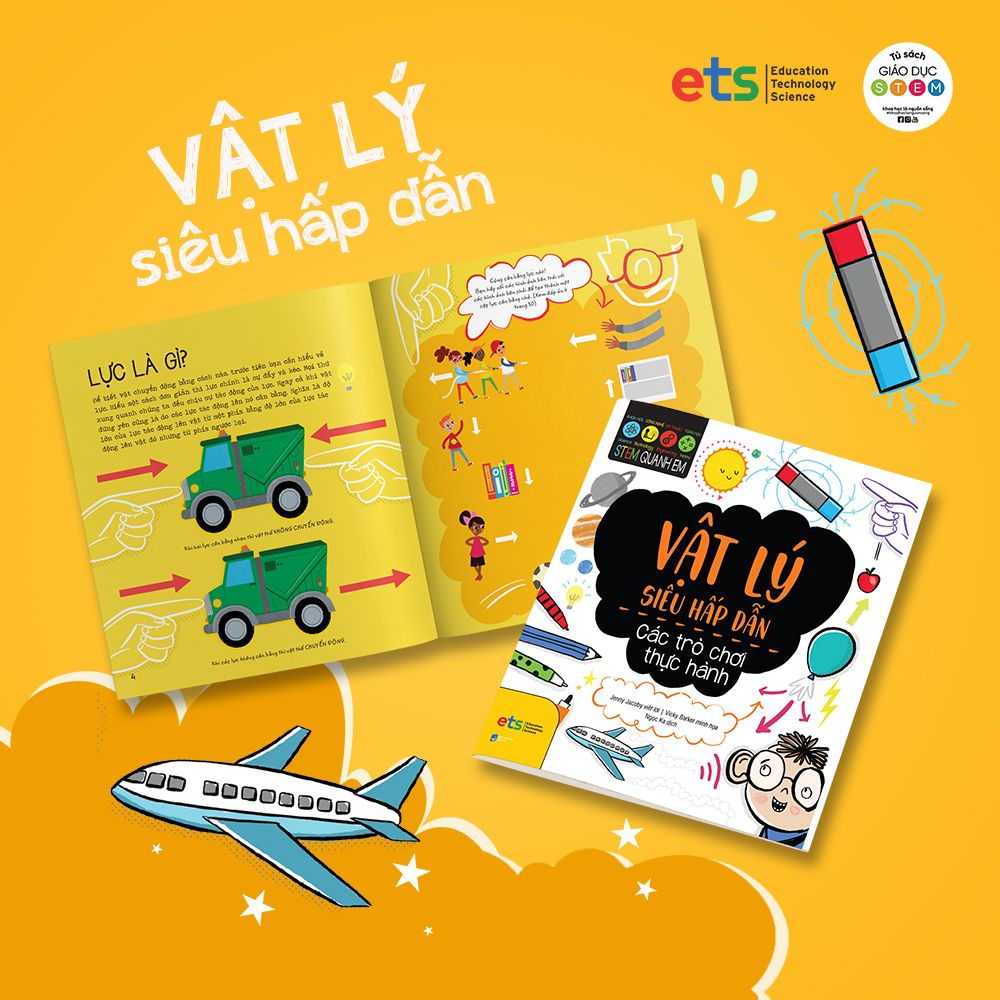 Sách - Stem Quanh Em - Vật Lý Siêu Hấp Dẫn 59K