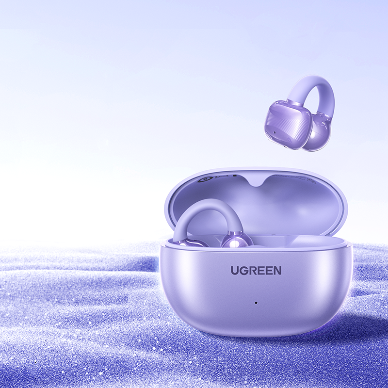 UGREEN Hitune S3 Mở Tai Nghe Bluetooth 5.4 Earphone Thiết Kế Kẹp Tai Tích Hợp Thoại HD & Khử Tiếng Ồn Khi Gọi Dành Cho Thể Thao for iPhone 15 Pro Max