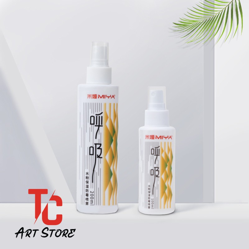 Chai Xịt Giữ Ẩm Cho Màu Gouache Miya (100Ml/200Ml)