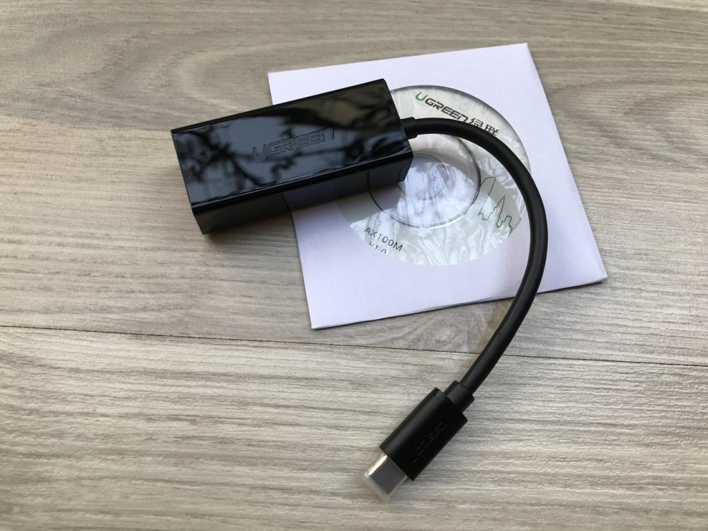 Cáp USB Type C To Lan Ethernet Adapter Ugreen UG-40381