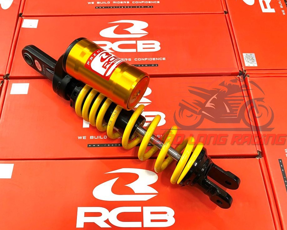 Phuộc Vario,Vision mẫu RCB MB-2 bình dầu chính hãng Siêu Rẻ màu Vàng