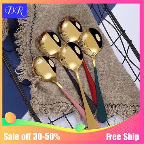 Thìa inox mạ vàng sang trọng