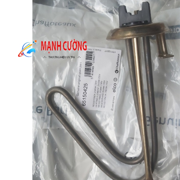 thanh đốt bình nóng lạnh ariston 50 lit