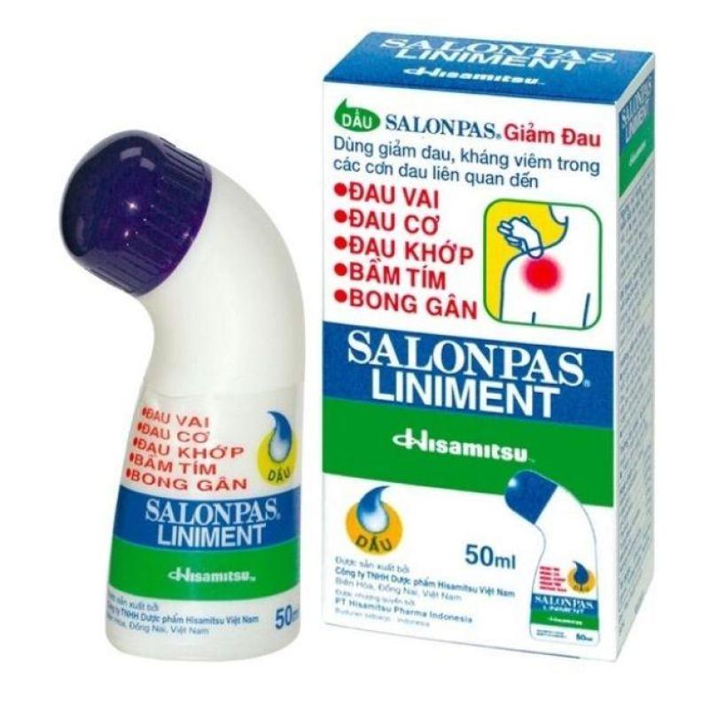 SALONPAS LINIMENT CHAI 50 ML nhập khẩu