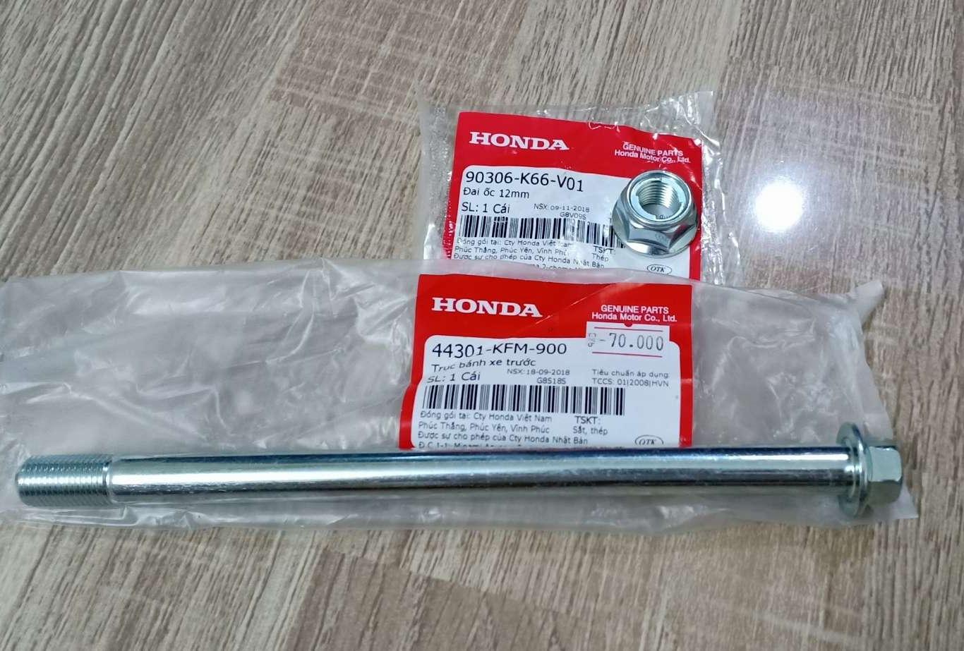 Trục bánh xe Dream