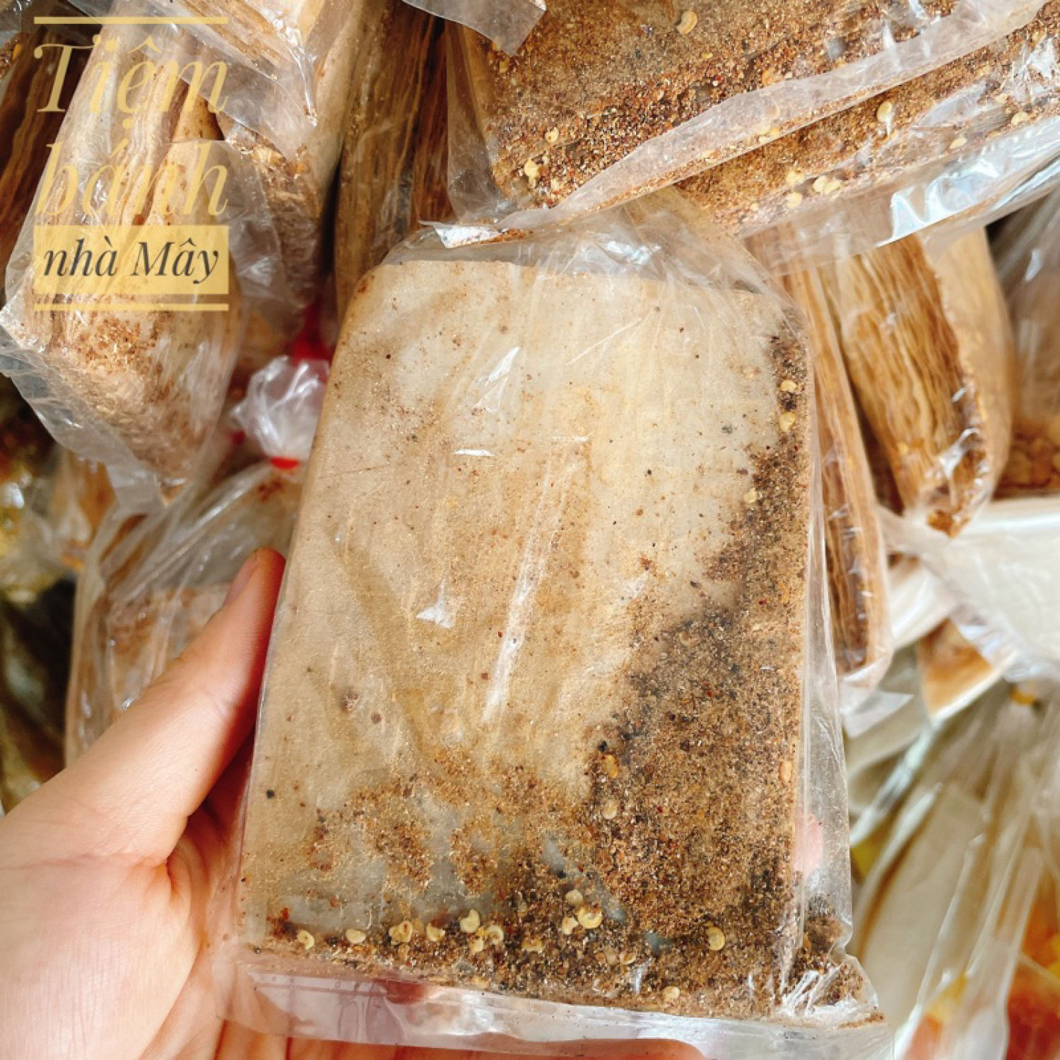 BÁNH TRÁNG XIKE MUỐI TỎI (KHÔ)