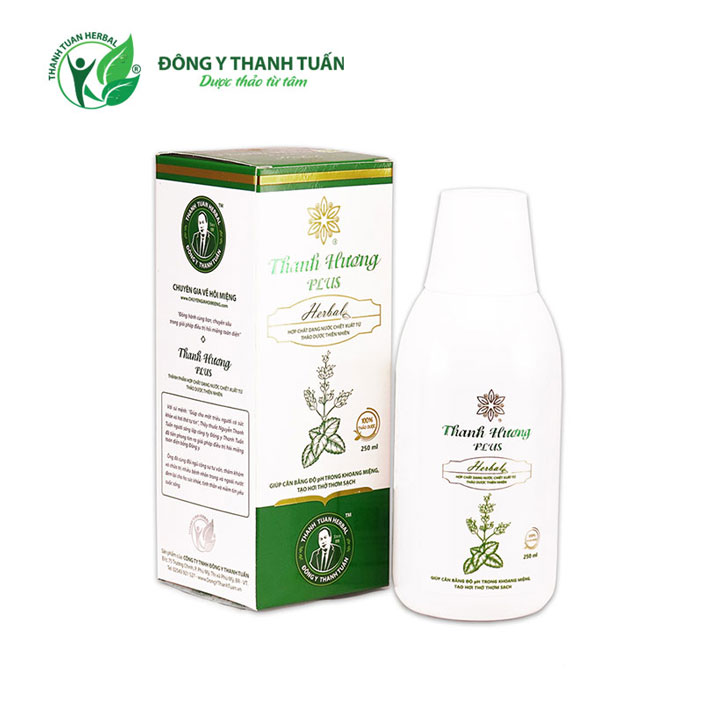 Nước súc miệng thơm miệng Thanh Hương Plus