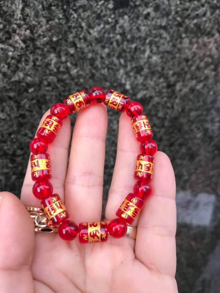 [HCM]VÒNG TAY PHONG THỦY KHẮC CHÚ ĐẠI BI