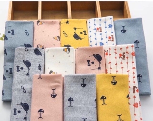 Khăn ống cotton cho bé giữ ấm mùa đông