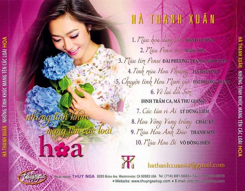 [MDCD] Bộ 3 Đĩa CD Hà Thanh Xuân Tuyển Chọn