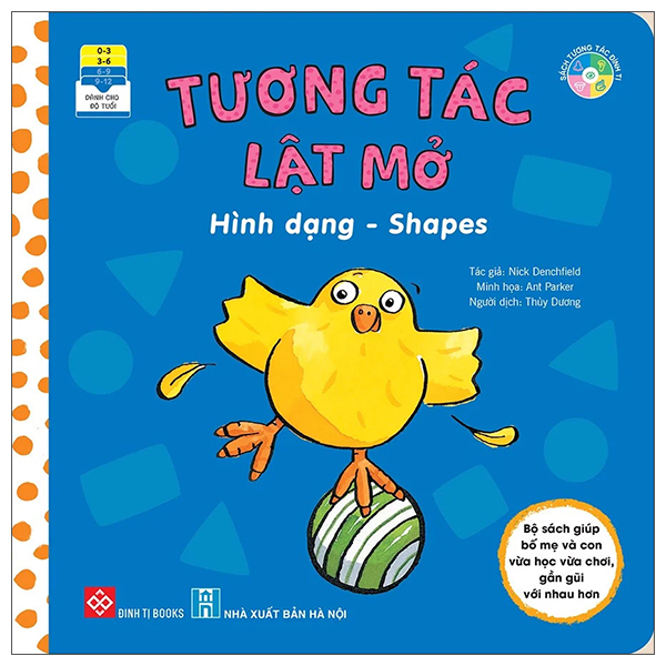 Fahasa - tương tác lật mở - hình dạng - shapes
