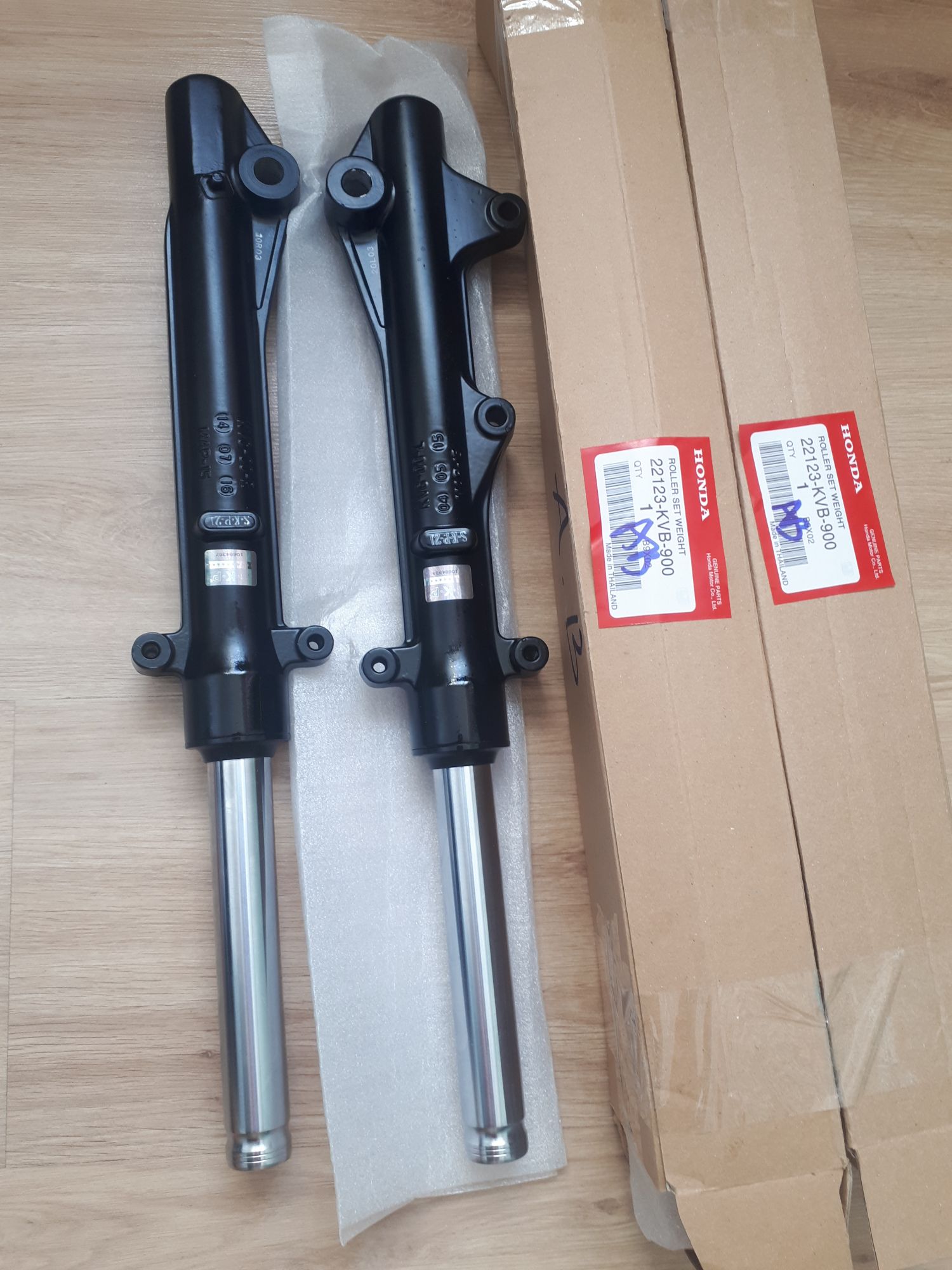 phuộc trước xe vision zin thái
