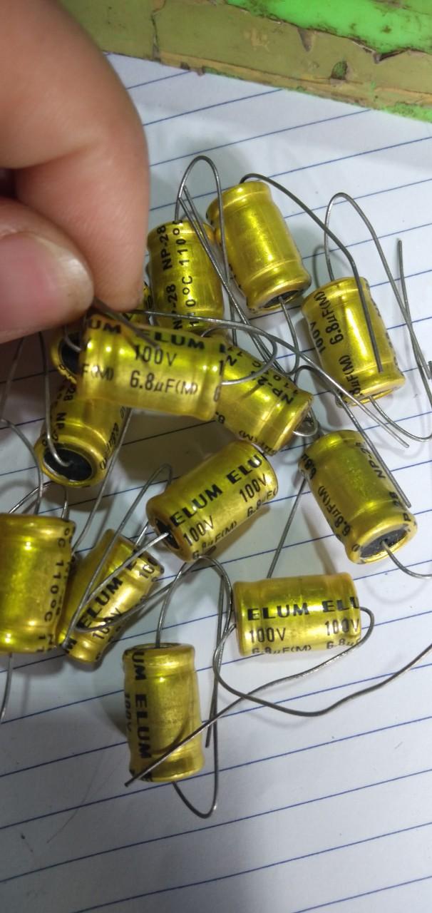 10 Tụ loa 6.8uf 100v