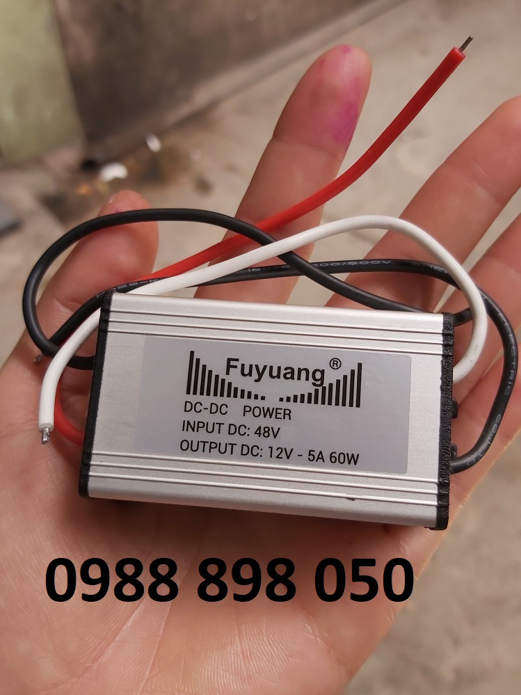 hạ áp DC 48v xuống DC 12v 5a 60w