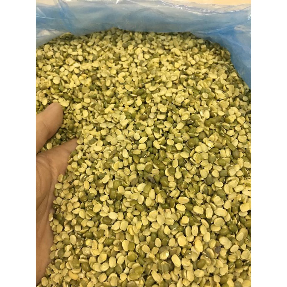 1kg đỗ xanh quê nguyên vỏ (cà vỏ) bở thơm