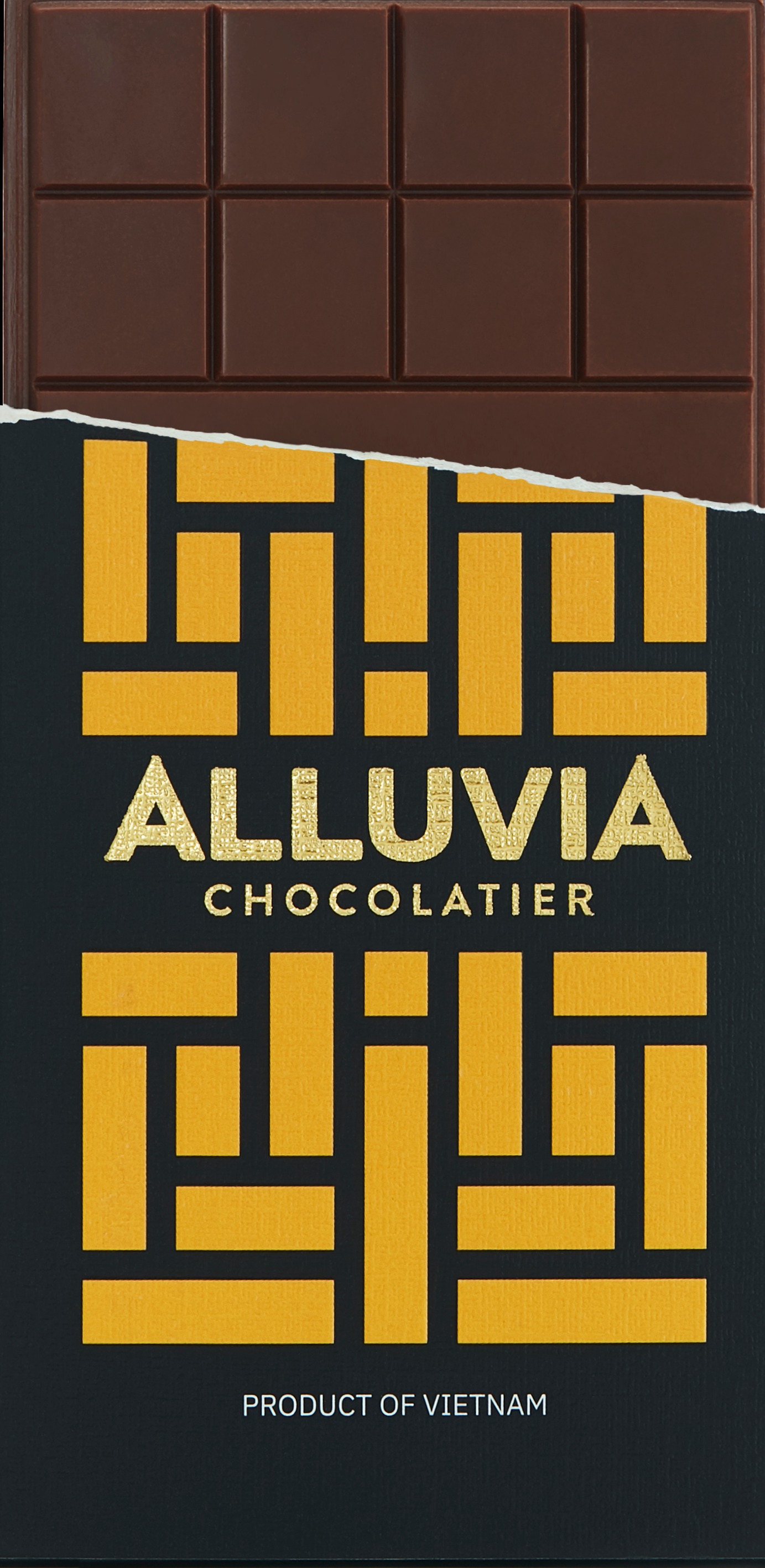 Sô cô la sữa Alluvia nhân Gừng 100g