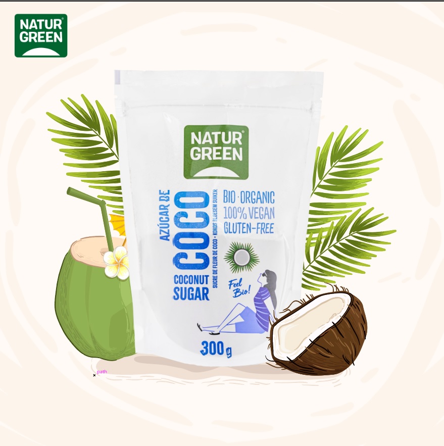 NaturGreen Organic Coconut Sugar 300g