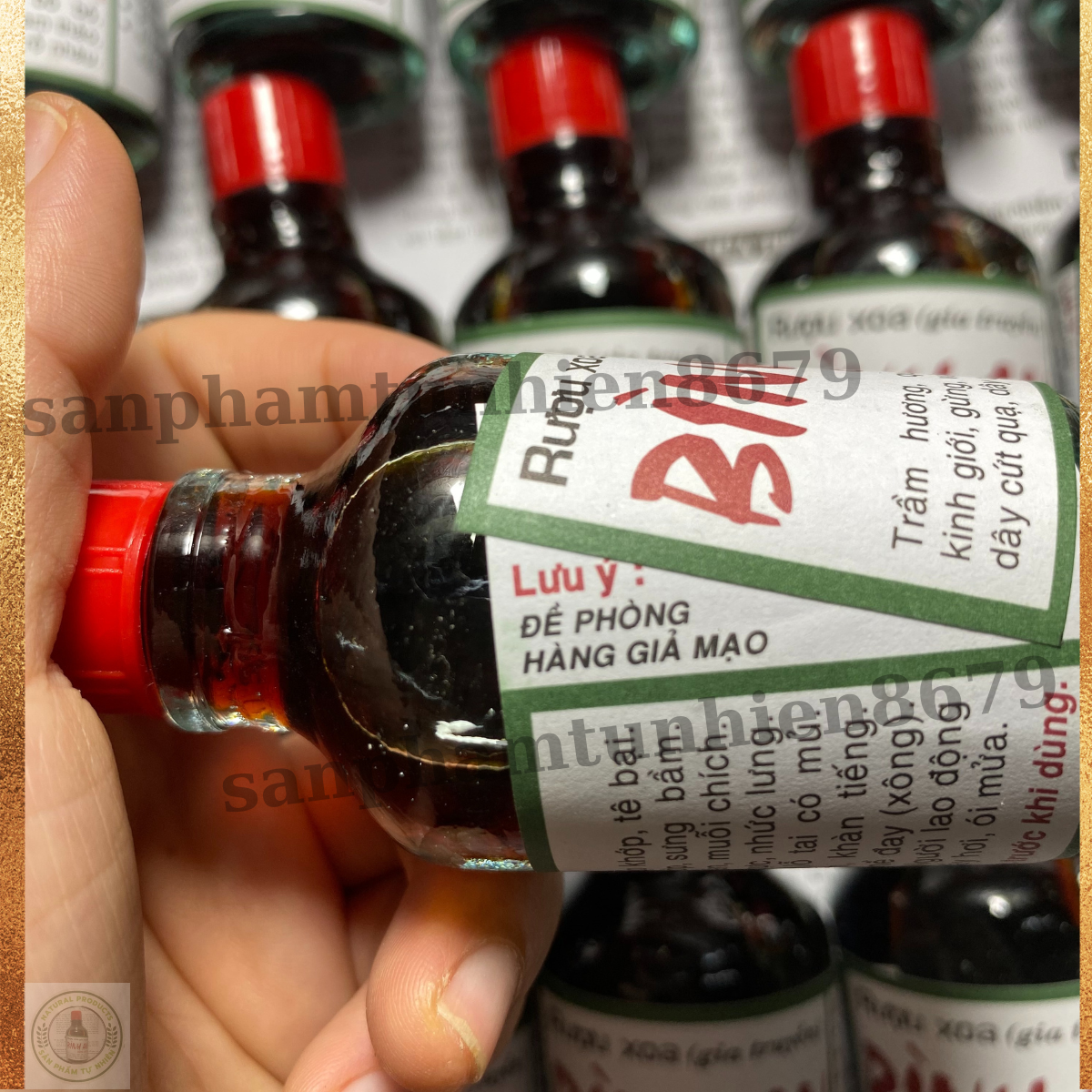 Chính Hãng - (Combo 4 chai) Dầu xoa bóp xương khớp Bình An chai 30ml