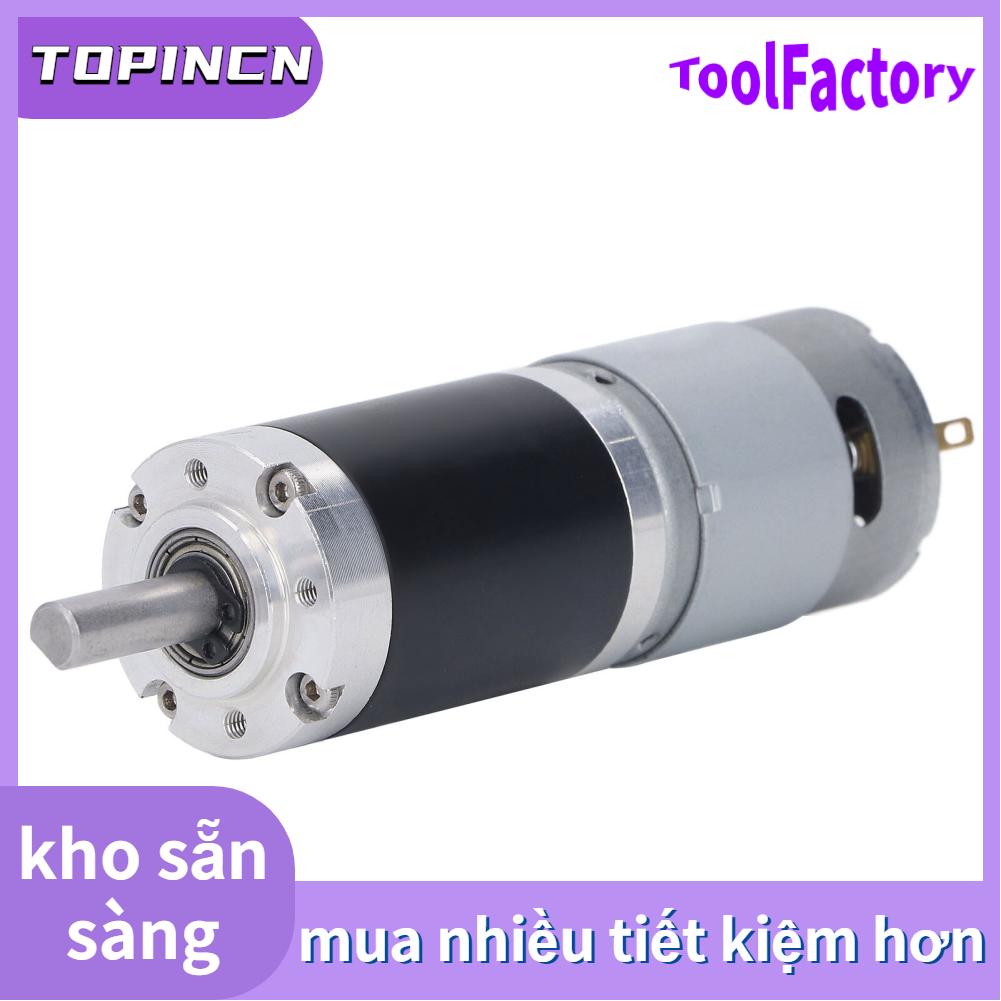 Brushed DC Motor All Metal Pure Copper Wire Rotor Fast Heat Dissipation Small DC Reduction Motor for Machinery
