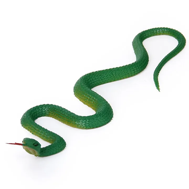 Simulation soft plastic toy snake 