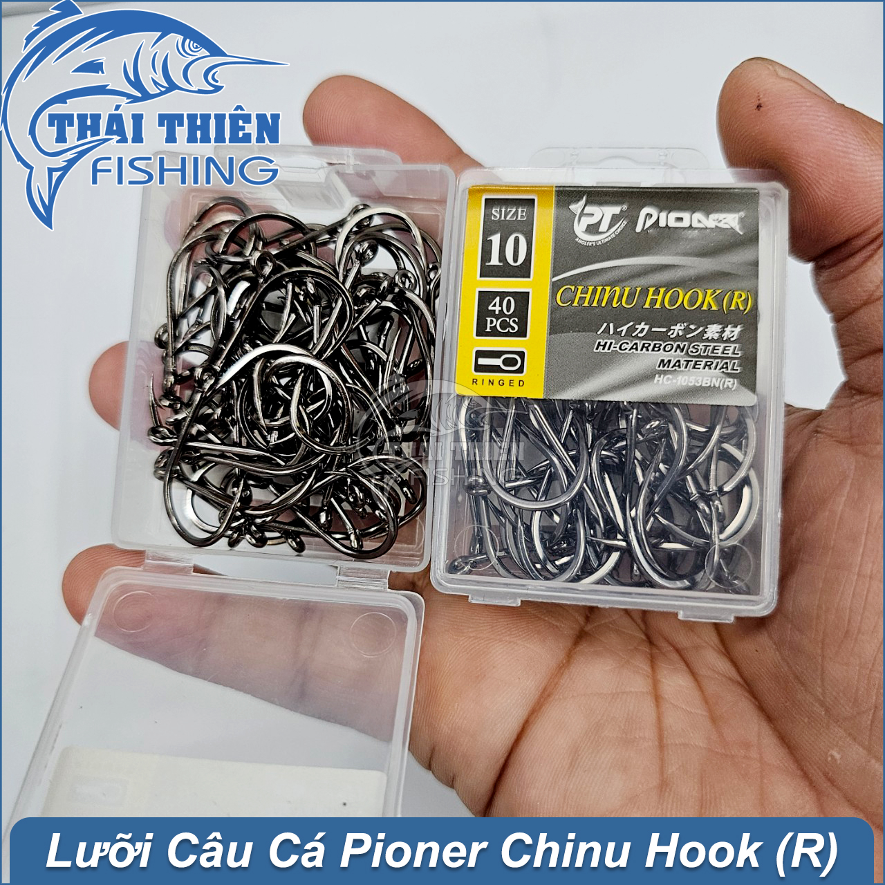 [HCM]Lưỡi câu cá Pioner Chinu Hook (R)