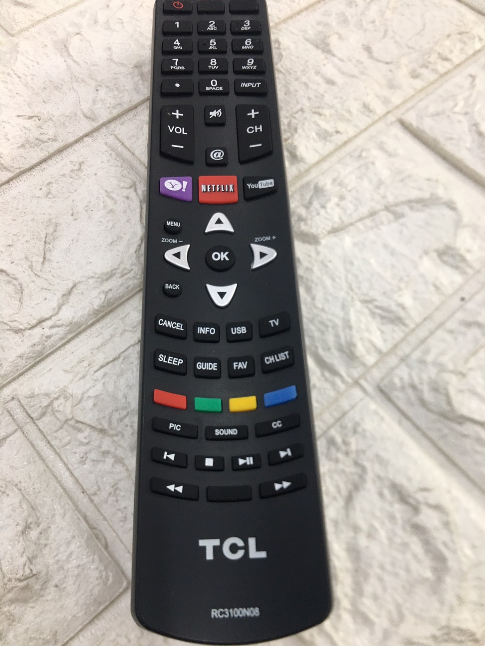 điều khiển tivi TCL N08