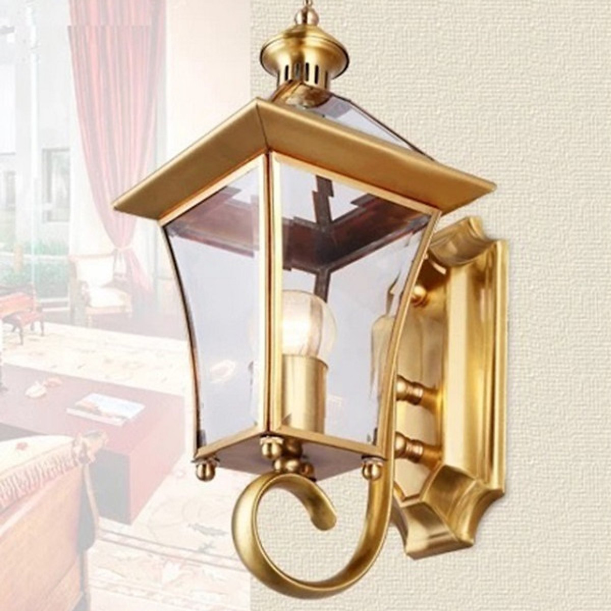 Đèn gắn tường bằng Đồng nguyên chất PH 1005