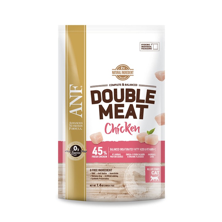 [HOÀN TIỀN 10%]Thức ăn mèo ANF Double Meat Gấp đôi thịt tươi hạt Hàn Quốc - CutePets