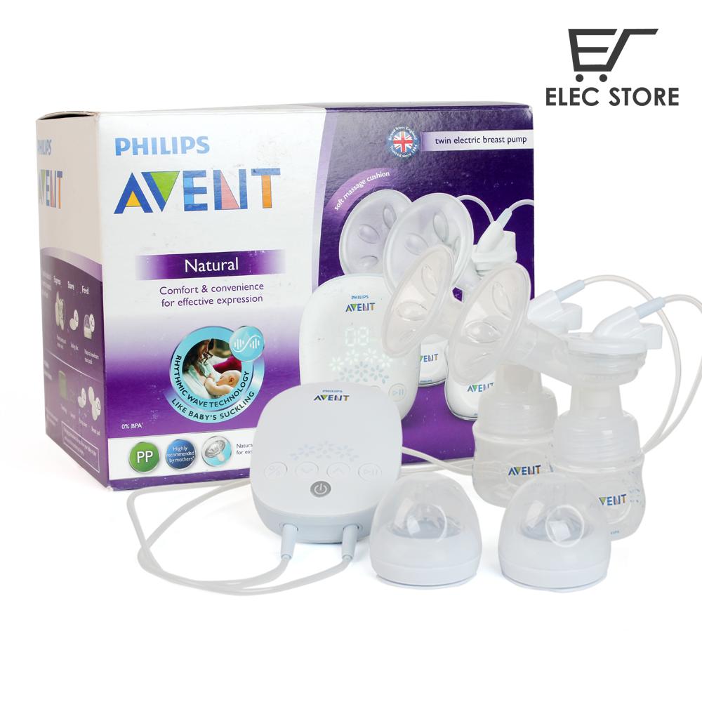 Máy hút sữa Philips Avent điện đôi SCF303-01