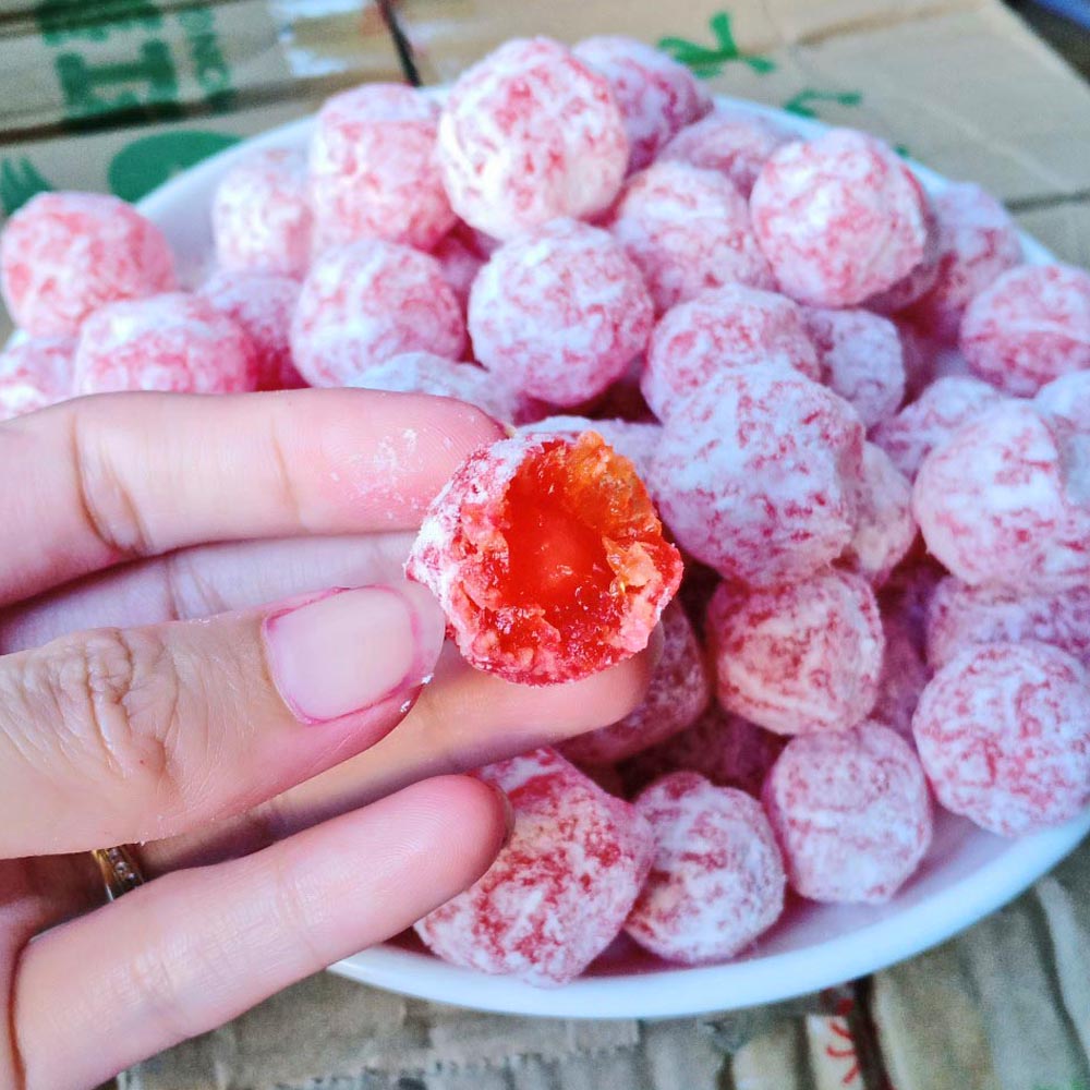 Ô Mai Đào Đá 500gr/Xí Muội Đào