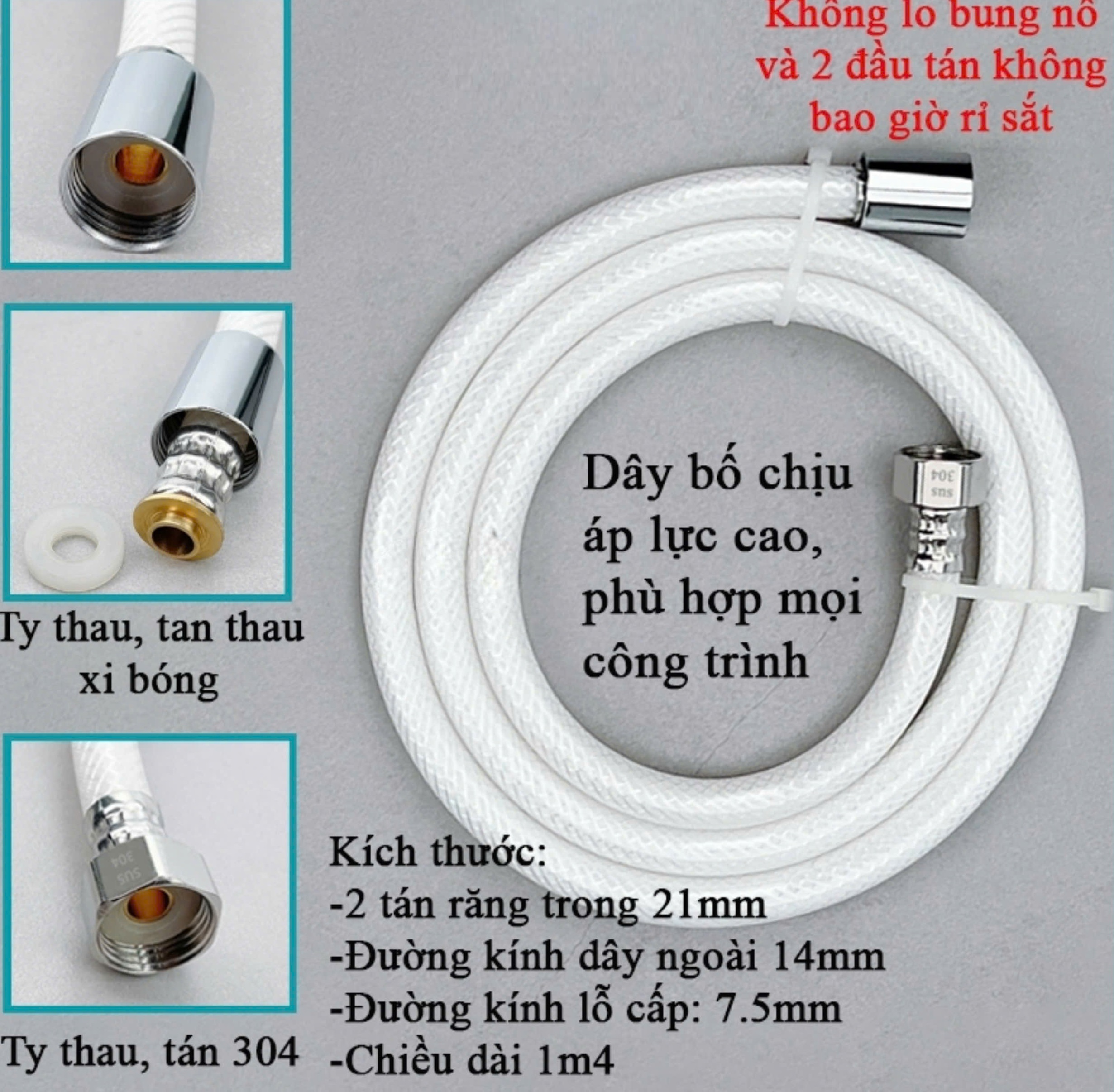 ( RẺ- BỀN- LỰC NƯỚC MẠNH) Bộ sen tắm, vòi sen tắm nhựa siêu tăng áp