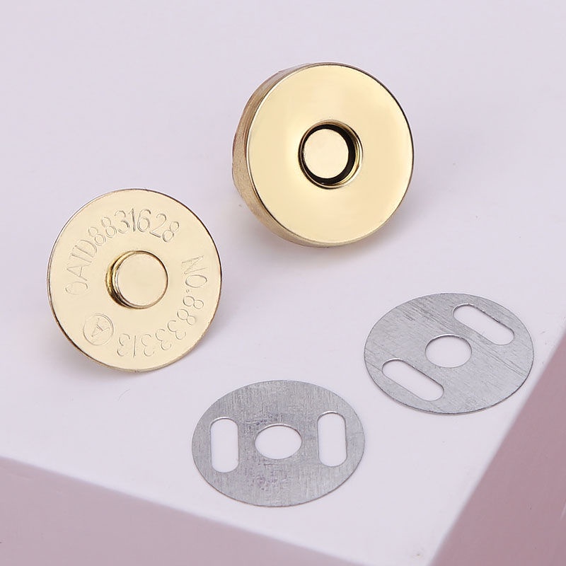 Pair of Magnetic Snap Buttons - Wallet Accessories