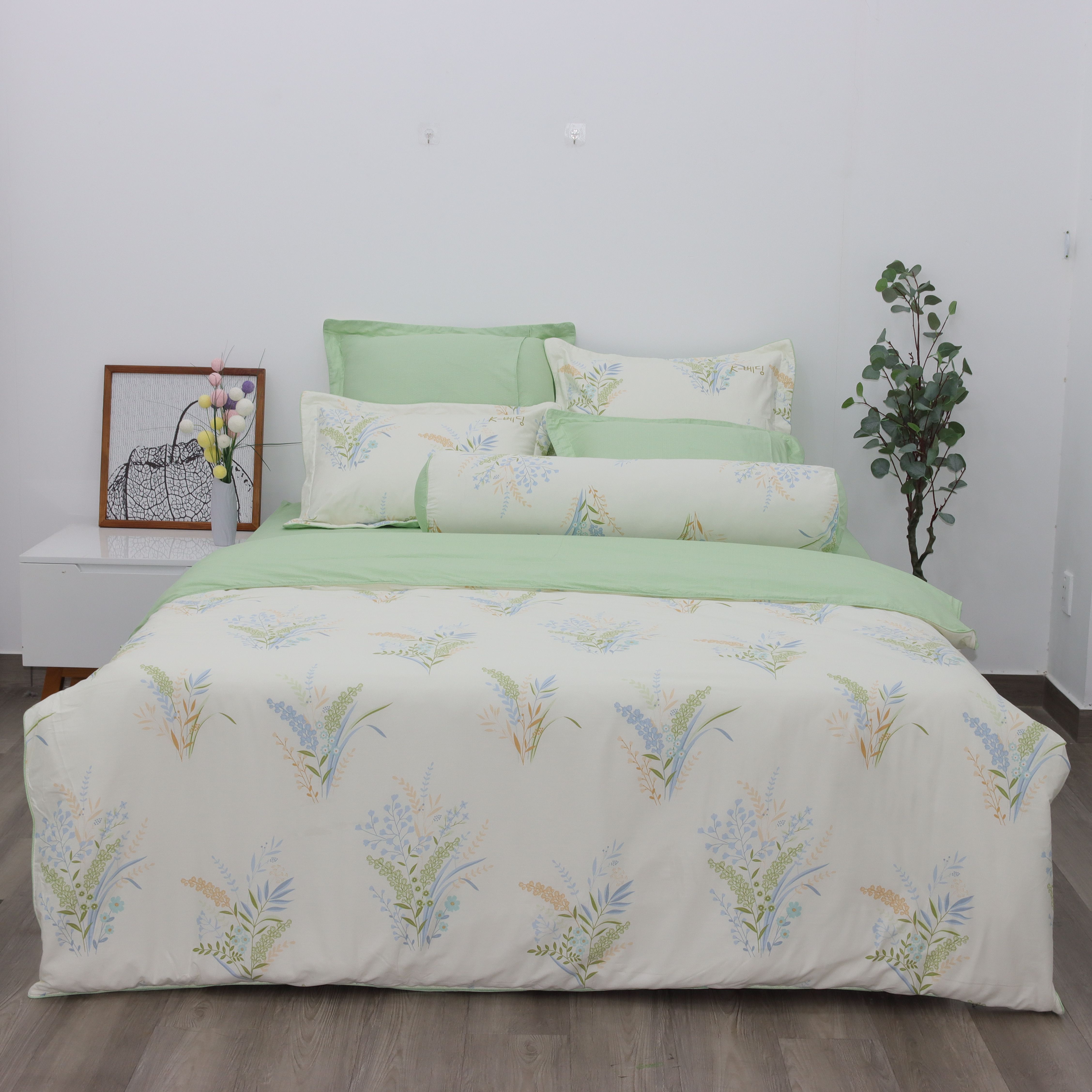 Bộ Ga Giường Cotton K-Bedding by Everon KCP307 (KHÔNG BAO GỒM CHĂN)