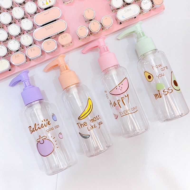 Cute multilayer travel mini cosmetic extract bottle (shiped random patterns)
