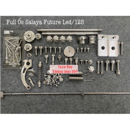Combo full ốc Salaya Salaza Future Led , Fu125 trọn bộ như hình