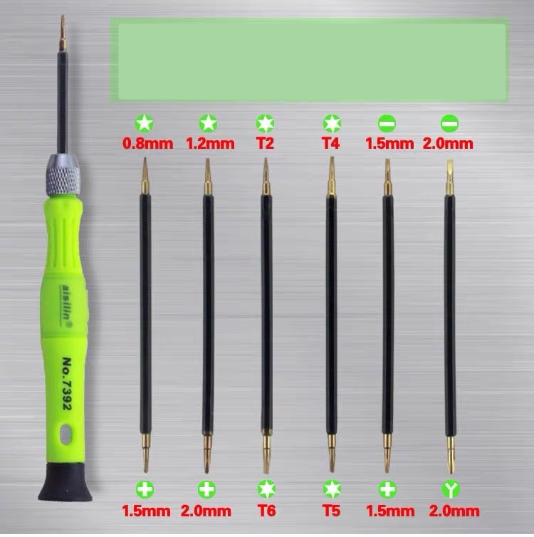 Bộ tô vít NO 7392, bộ tô vít sửa điện thoại 7392, hộp tua vít bộ tuốc nơ vít sửa đồng hồ 12 chi tiết