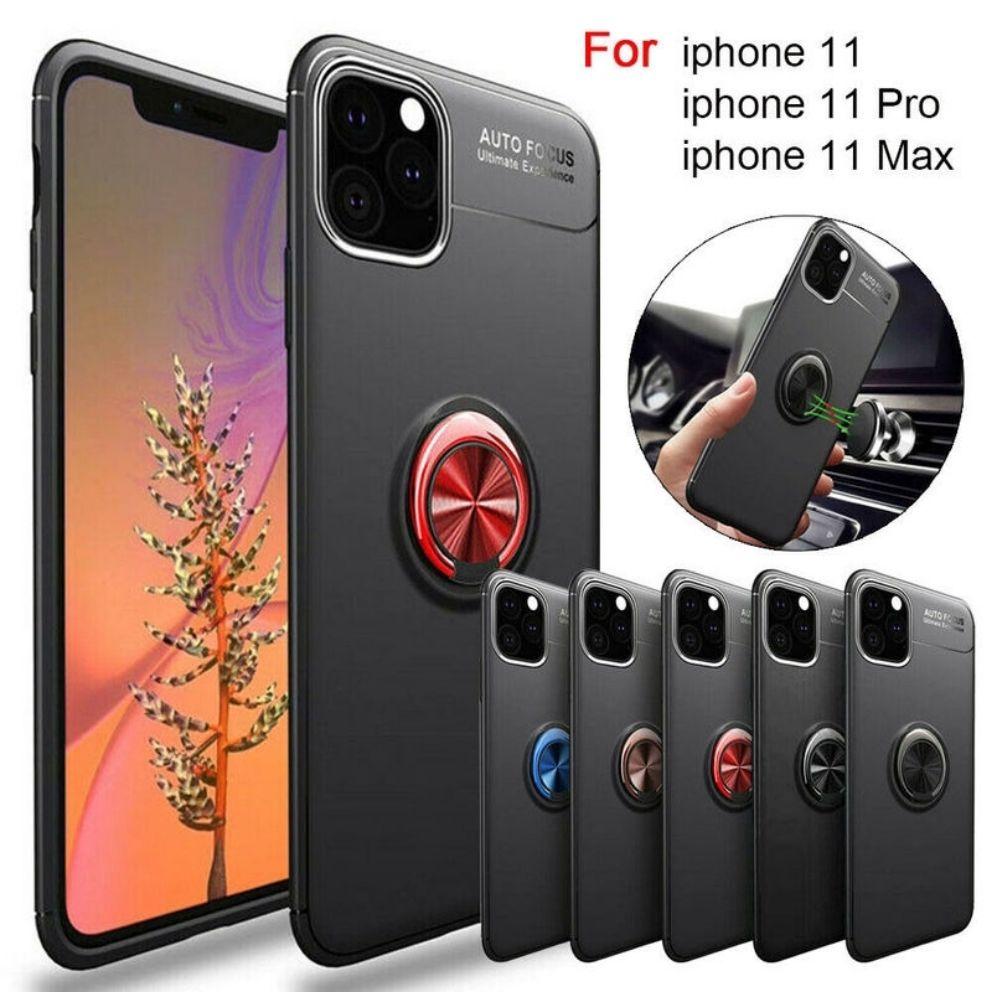 Ốp lưng cao cấp Apple iPhone 11/ 11 Pro/ 11 Pro Max Ring Holder+ Auto Focus Ultimate Experience