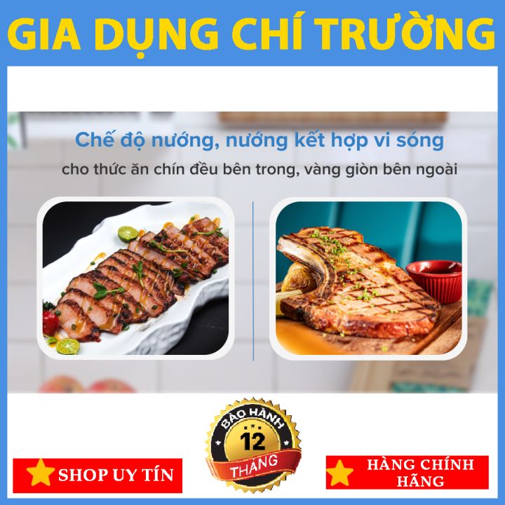 [LÒ VI SÓNG CÓ NƯỚNG] Panasonic NN-GT35HMYUE 23 lít